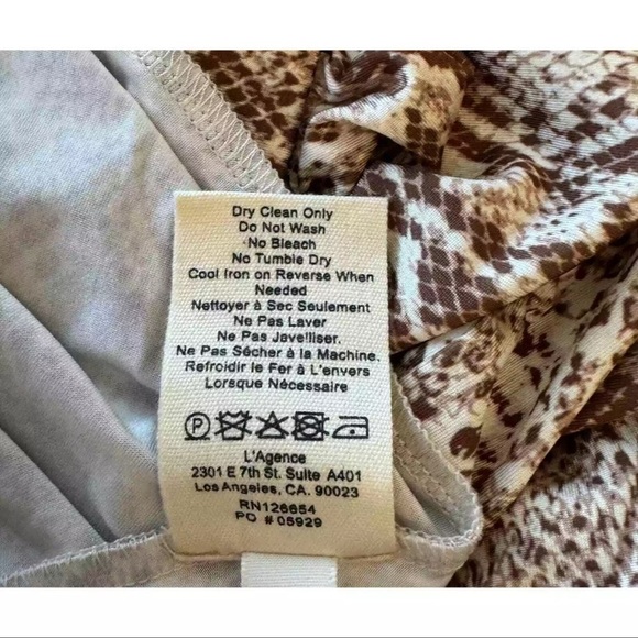 L’Agence Fontana One-Shoulder Snake Print Maxi Dress | Revolve, Zimmermann - Picture 6 of 10